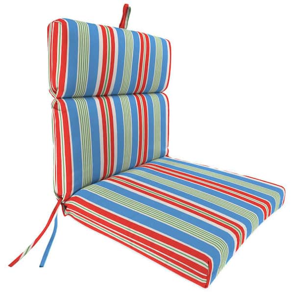 Jordan Manufacturing 44 in. L x 22 in. W x 4 in. T Rectangular Outdoor Dining Chair Cushion in Rolland Opal