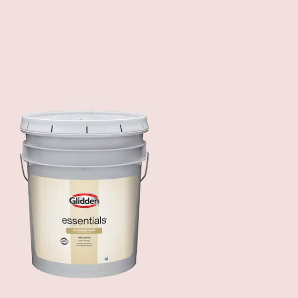 Glidden Essentials 5 gal. Potpourri PPG1058-1 Semi-Gloss Exterior Paint