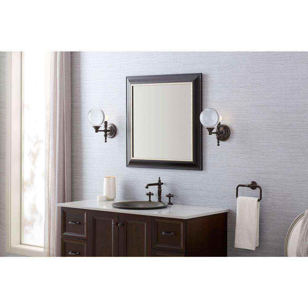 Bronze Jelly Jar 10'' Dimmable Direct Wired Sconce