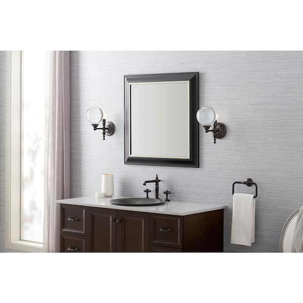 KOHLER Damask 1-Light Oil Rubbed Bronze Lacemaker Sconce