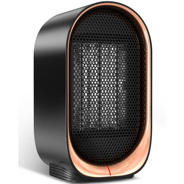 800W Purple Indoor Electric Heater Ceramic Tower Space Heater with