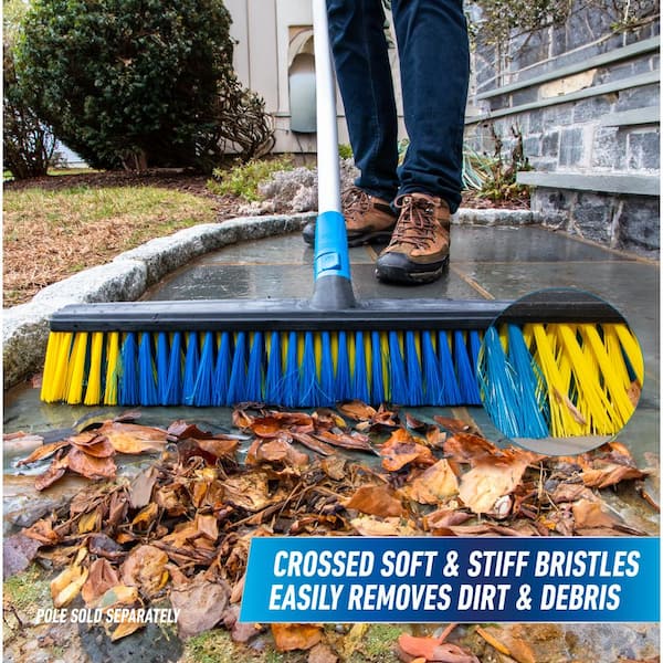 Lock-On 24 in. Multi-Surface Push Broom