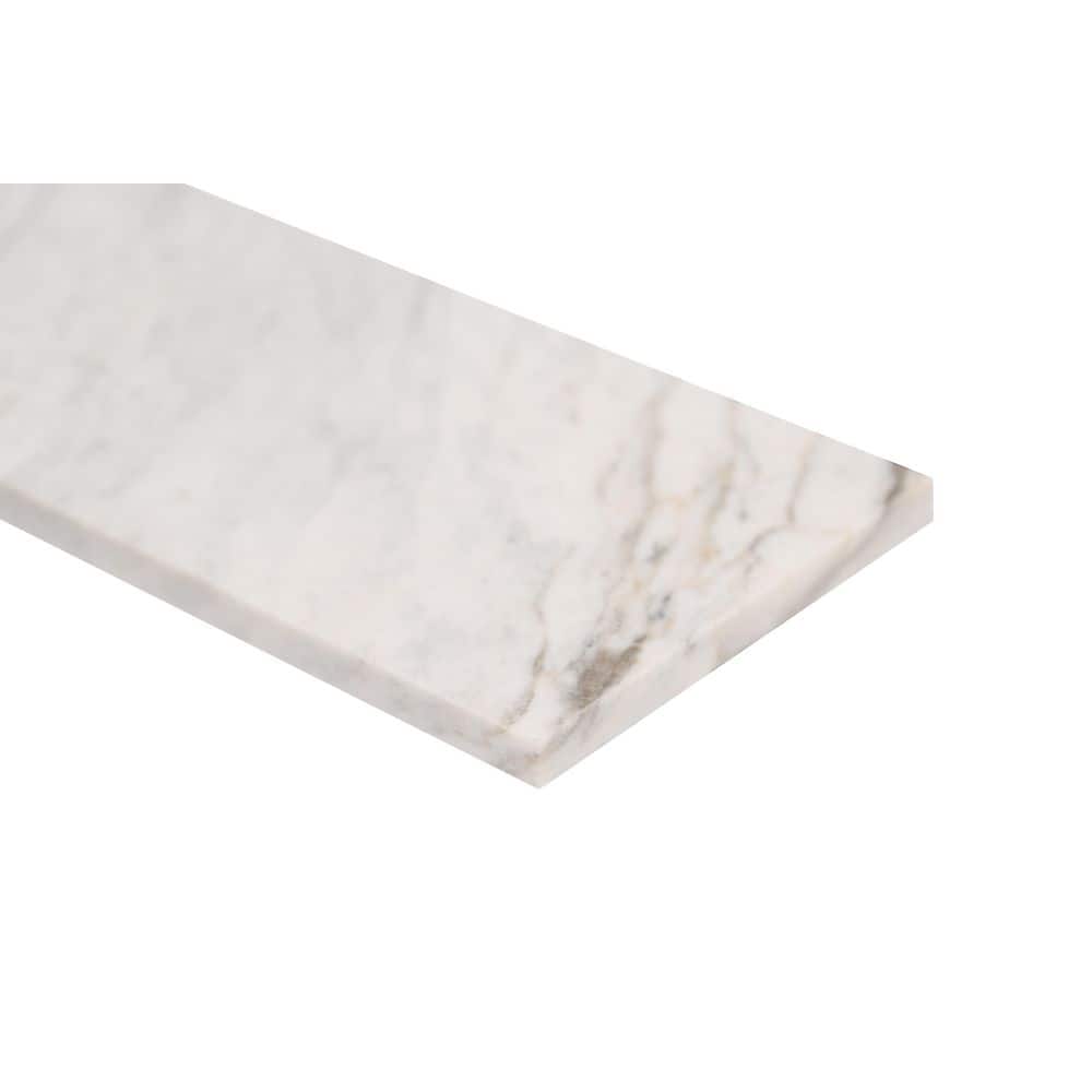 Capri Blue 4x12 Honed Marble Subway Tile