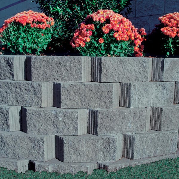 Legacy Stone Deco 6 in. x 16 in. x 10 in. Charcoal Concrete Retaining Wall Block (45-Pieces/30.2 sq. ft. /Pallet)