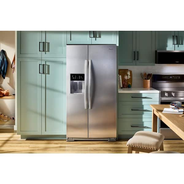 Whirlpool 36 in. 20.85 cu. ft. Counter Depth Freestanding Side-by
