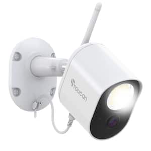 Floodlight Security Camera Home Surveillance 1080P 2.4Ghz Wi-Fi and Super Bright Light