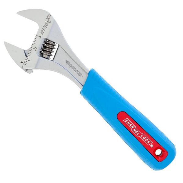 KING 10-Inch Pipe Wrench – Heavy Duty Steel, Adjustable Spanner, Dipped Handle