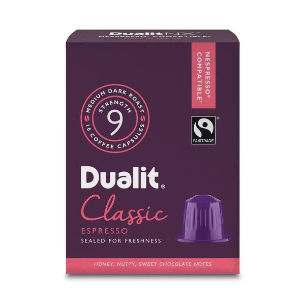 Dualit NX Classic Espresso 60-pack (6 boxes of 10)