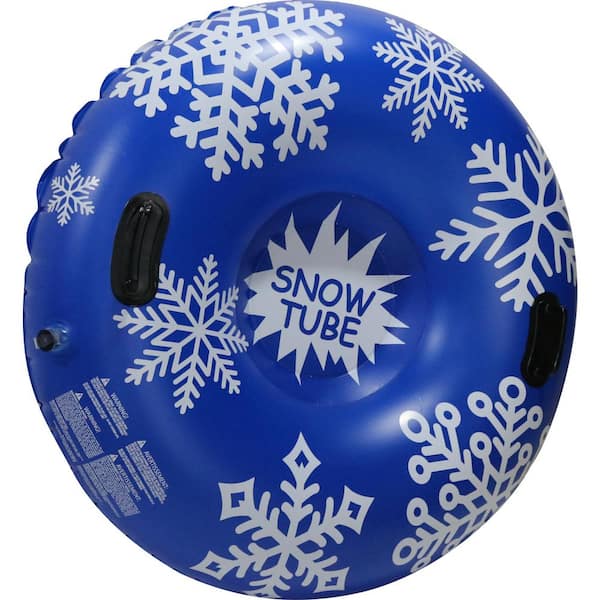 Joyin 34 Snow Flakes Snow Tubes 2pk - Black/white/blue : Target