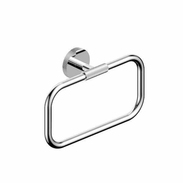 Klass WSBC 256809 Wall Mounted Hand Towel Holder in Polished Chrome