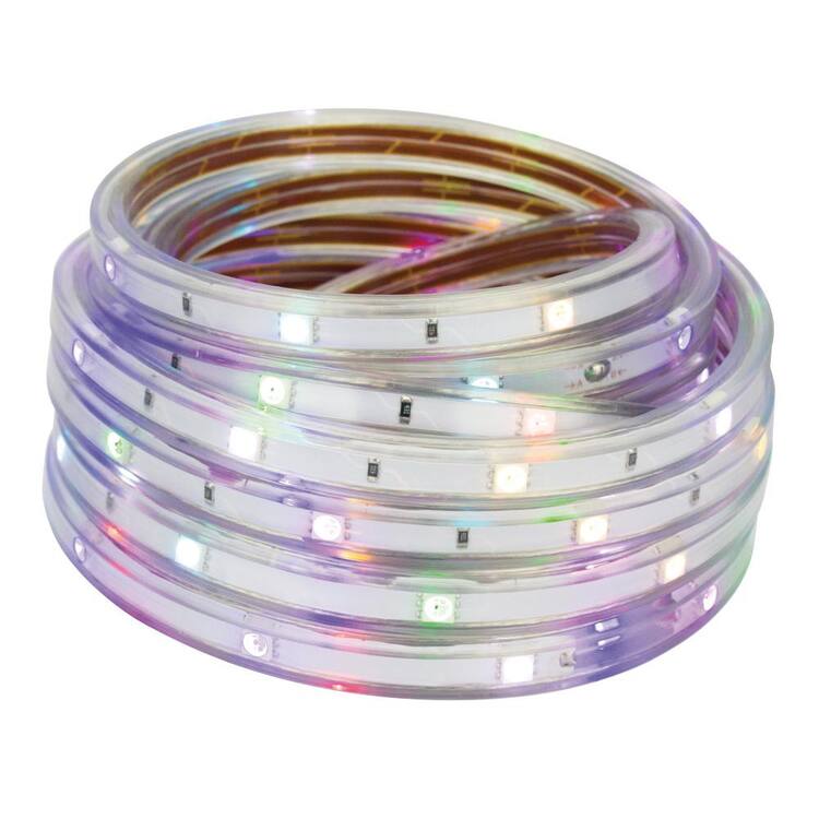 EcoSmart 13.2 ft. RGB Pixel LED HeavyDuty Strip Light with Remote