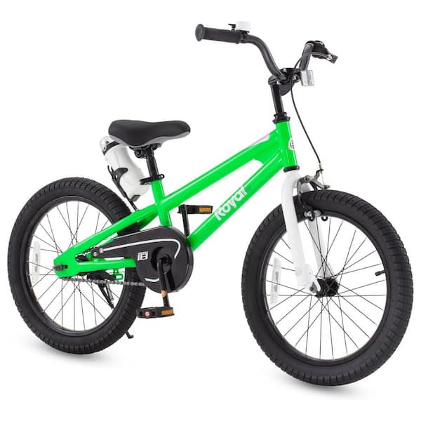 Freestyle Outdoor 18 in. Kid's Sporty Bicycle with Kickstand, Green