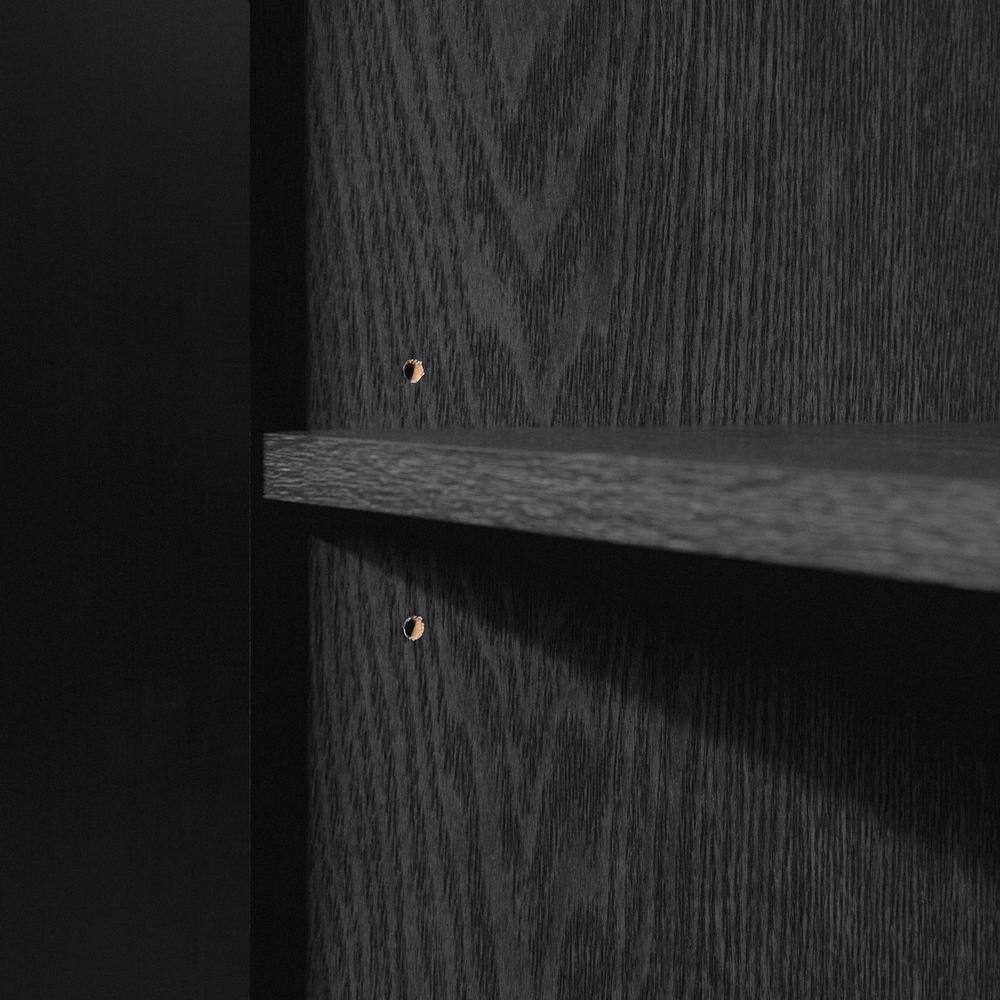 Arlo Black and Gold Mid-Century Modern Sideboard
