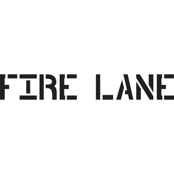 Stencil Ease 18 in. Fire Lane Stencil