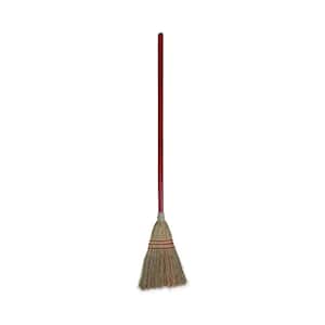 Rubbermaid Commercial Lobby Pro Poly Bristle Broom, Black