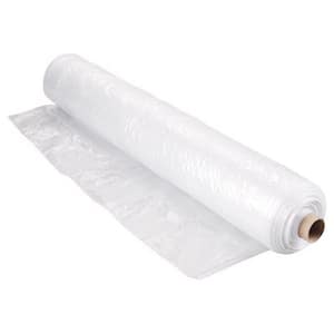 6 ft. x 100 ft. x 6 mil Clear Plastic Sheeting