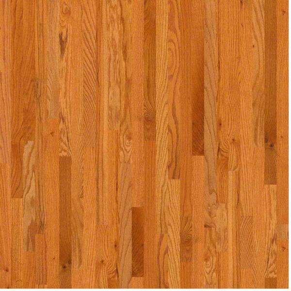 Shaw Take Home Sample - Woodale Caramel Oak Solid Hardwood Flooring - 2-1/4 in. x 8 in.