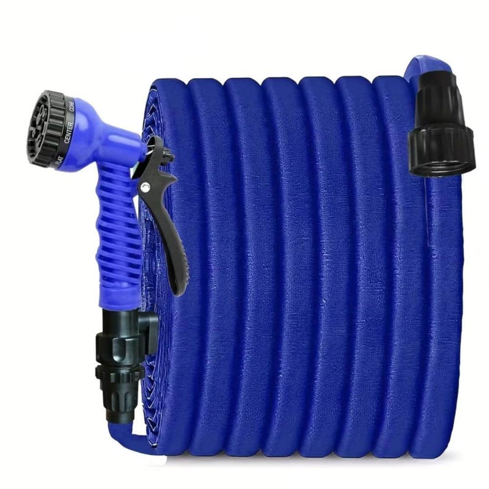 Expandable 3/4 in. x 100 ft. Standard Garden Hose with Multi-Function Nozzle, 7 Spray Mode, Non-Slip Handle price history on PriceWatchPro