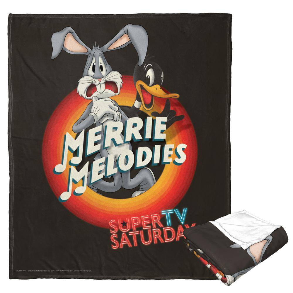Looney Tunes Merrie Melodies Silk Touch Multi-Colored Throw Blanket