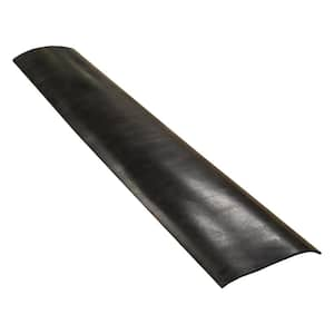 General Purpose Black 0.125 in. x 6 in. x 36 in. Rubber Sheet 60A (2-Pack)