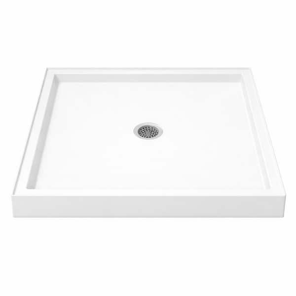 ANZZI Titan Base Series 36 in. L x 36 in. W Corner Shower Shower