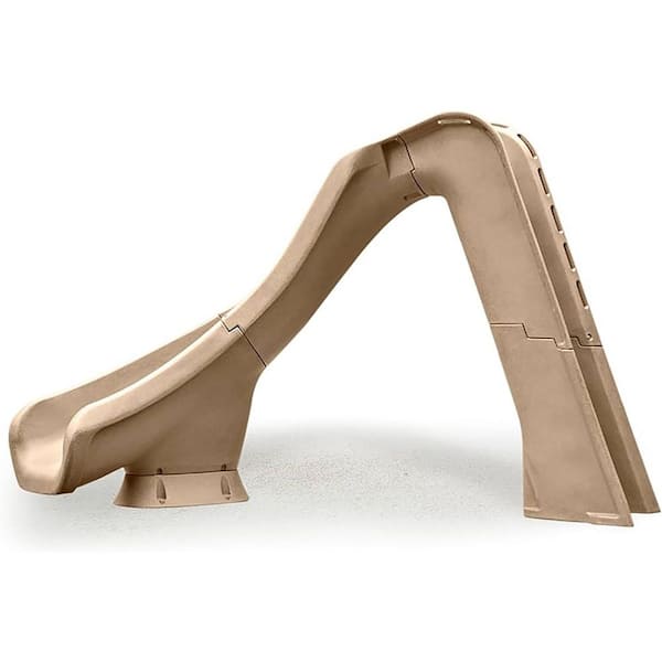 Typhoon Pool Slide, Sandstone, Left Curve