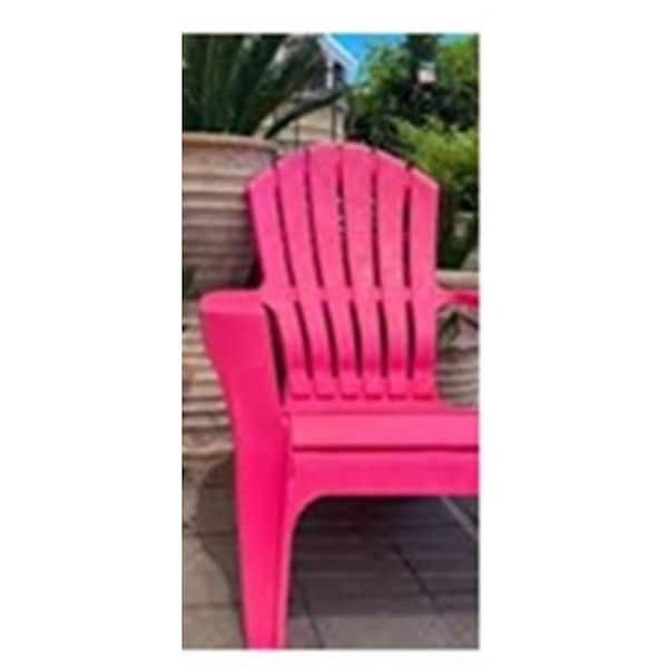 StyleWell Resin Adirondack Chair Flamingo