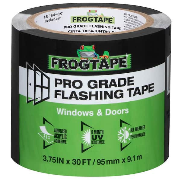 FrogTape Pro Grade 3.75 in. x 30 ft. Advanced Acrylic Adhesive Flashing Tape for Windows and Doors