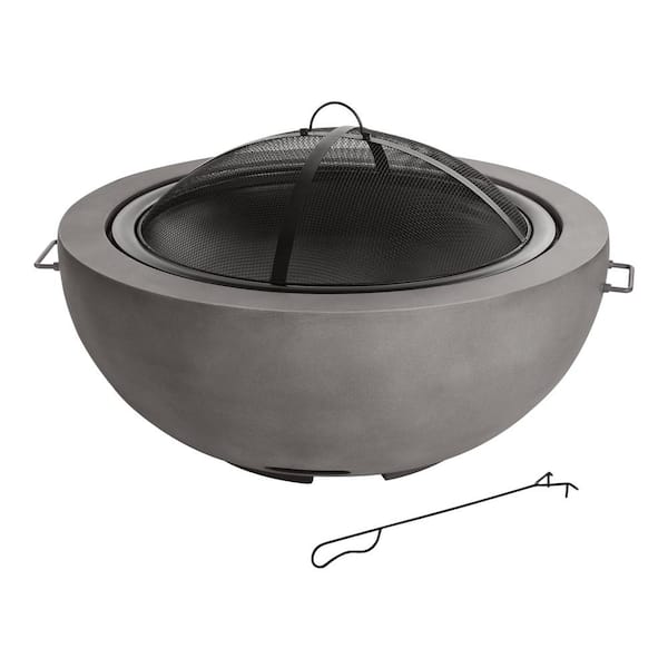 Round Outdoors Gas Pit Fire Pit Cover for Fire Pit Size 26 inch 36 inch 