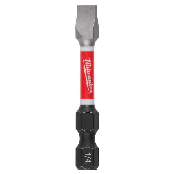 Milwaukee SHOCKWAVE Impact Duty 2 in. x 1/4 in. Slotted SL#10