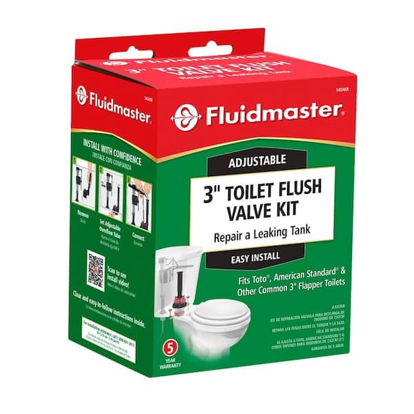 Universal 3 in. Complete Toilet Flush Valve Repair Kit