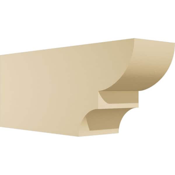 Ekena Millwork Standard Ridgewood 5 in. W x 8 in. H x 20 in. D Signature Urethane Rafter Tail Outlooker