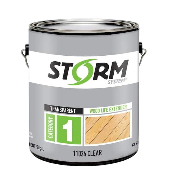Storm System Category (1) 1 gal. Clear Exterior Wood Life Extender