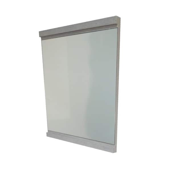 Bellaterra Home 808909-MC 17 x 27 Rectangle Wall-Mounted Framed Mirr – US  Bath Store