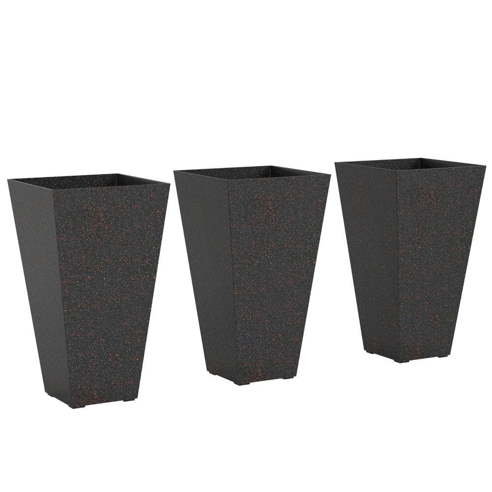 3Pcs Tall Flower Plant Pots for Indoor Outdoor Garden Planting｜Set price history on PriceWatchPro
