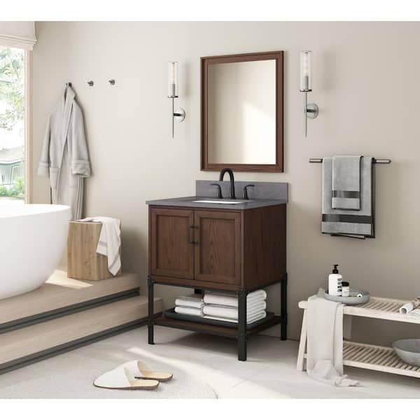 Dropship 30 Bathroom Vanity Set With Sink; Combo Cabinet ; Bathroom Storage  Cabinet; Solid Wood Frame to Sell Online at a Lower Price