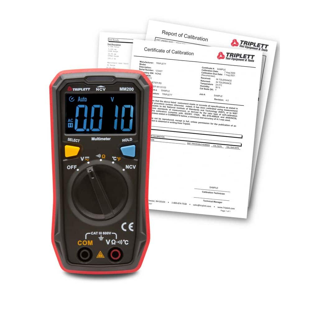 Compact Multimeter with Traceability to NIST price history on PriceWatchPro