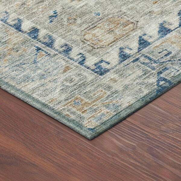 Chantille Machine Washable Indoor/Outdoor Abstract ACN2357 Linen 3 ft. x 4 ft. Area Rug