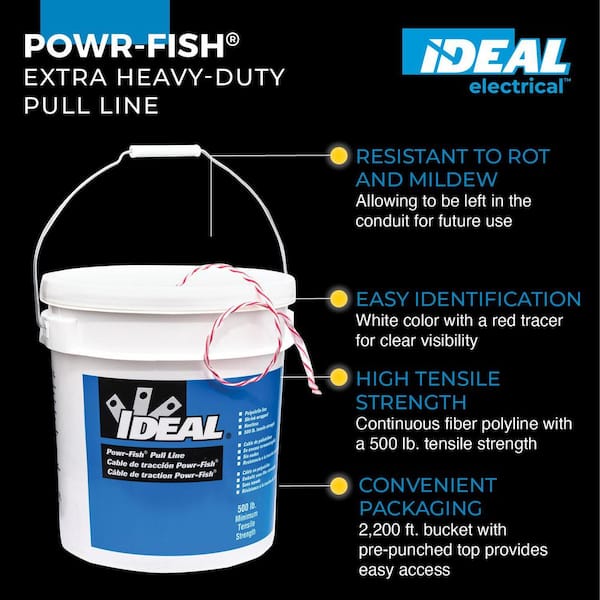 2200 ft. Extra Heavy-Duty Powr-Fish Pull Line