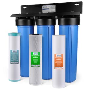 3-Stage Whole House Iron and Manganese Reducing Water Filtration System