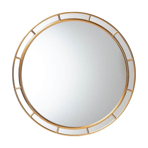 Baxton Studio Ulvi 36 in. W x 36 in. H Wall Mirror