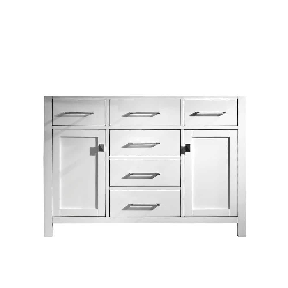 Caroline 48 in. W Bath Vanity Cabinet Only in White price history on PriceWatchPro