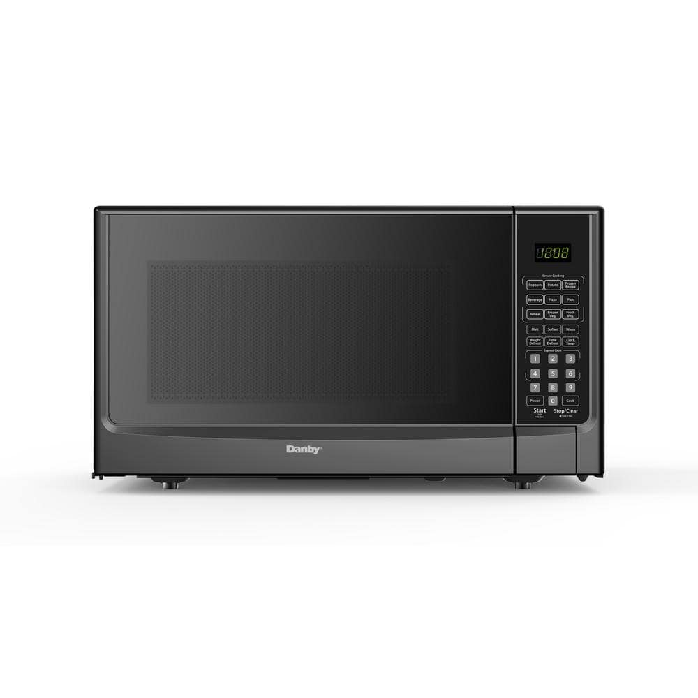 Danby 21.8 In. Width 1.4 Cu Ft Microwave In Black With Sensor Cooking ...