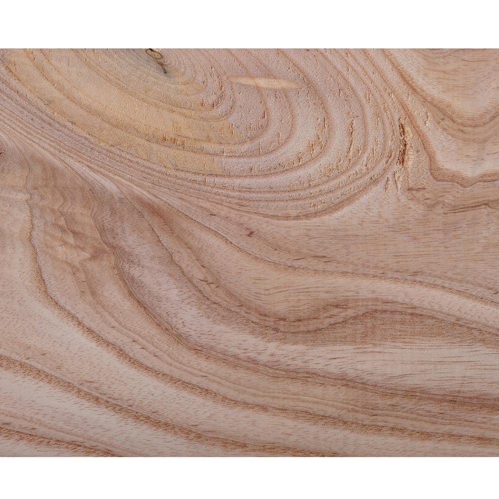 Rustic Unfinished Ash Wood U-Shaped Decorative Beam