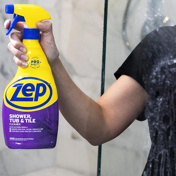ZEP 32 oz. Power Foam Tub and Tile Cleaner ZUPFTT32 - The Home Depot