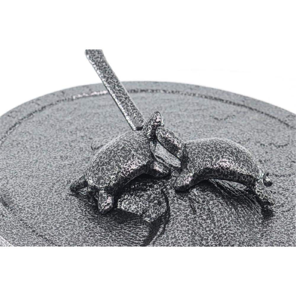 Cast Metal Turtle Sundial - Swedish Iron product image for price tracking