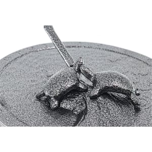 Cast Metal Turtle Sundial - Swedish Iron