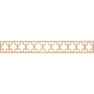 Woodall Fretwork 0.25 in. D x 46.5 in. W x 6 in. L Hickory Wood Panel Moulding