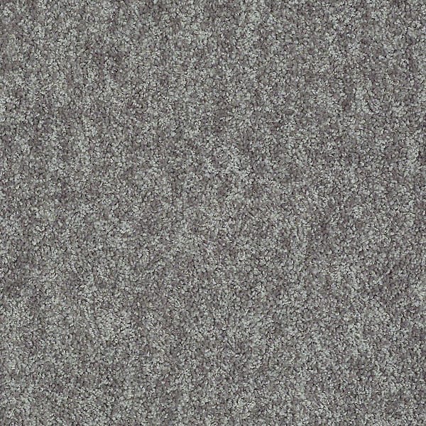 Willow - Grey - 12 ft. Wide x Cut to Length 14 oz. Polyester Texture Carpet