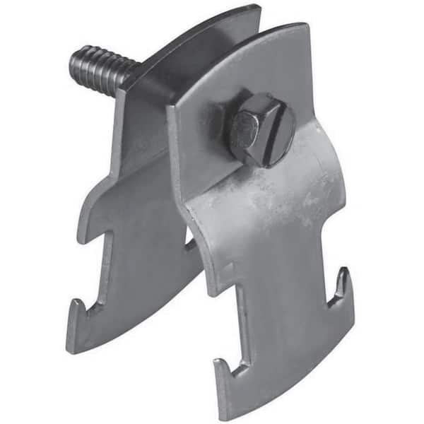 NEWHOUSE ELECTRIC 1 in. Universal Clamp for Strut Channel Accessory in Silver